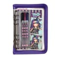 Miniatyrbild 1 av 2: Brevpapper Set Gorjuss Up and away 5 Delar Purpur