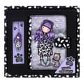 Miniatyrbild 1 av 2: Brevpapper Set Gorjuss Smitten kitten Purpur Svart Vit