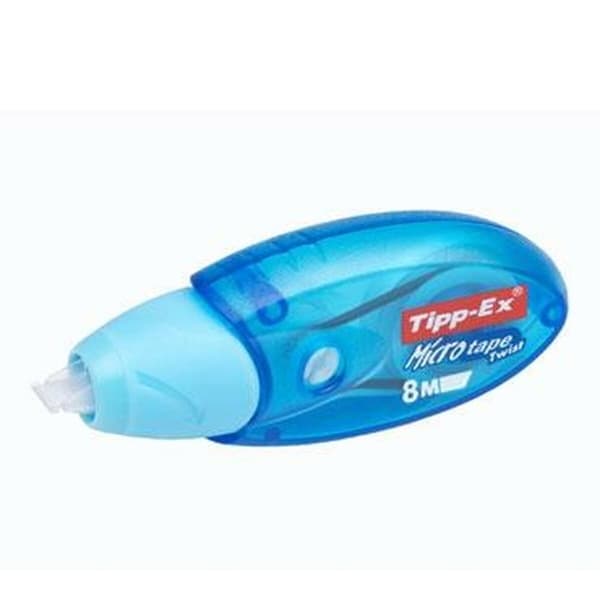 Korrigeringstejp TIPP-EX Micro Tape Twist Blå Plast (10 Delar) (10 antal)