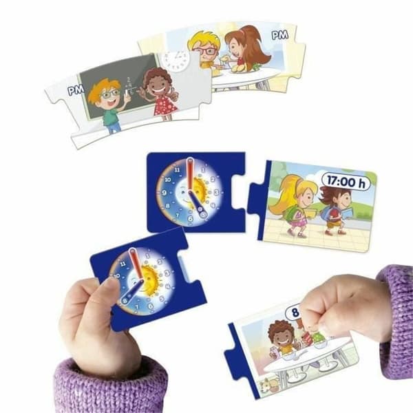 Utbildningsspel Educa Les heures (FR)