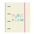 Miniatyrbild 1 av 2: Ringpärm Glow Lab Magic flow Beige (27 x 32 x 3.5 cm)