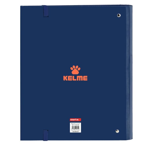 Ringpärm Kelme Navy blue Orange Marinblå (27 x 32 x 3.5 cm)