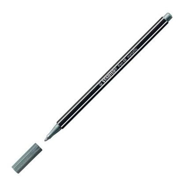 Tuschpennor Stabilo Pen 68 metallic (10 Delar)