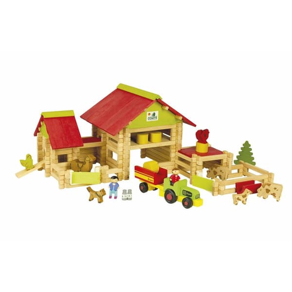 Playset Jeujura Large farm 220 Delar