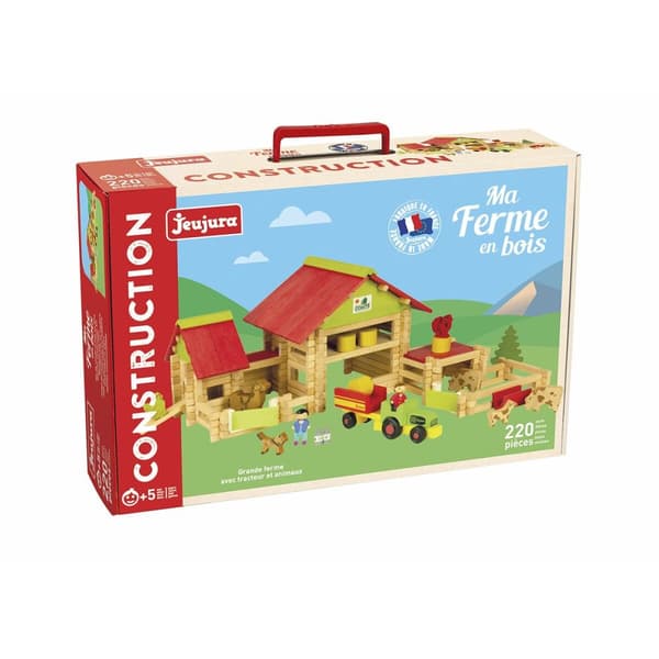 Playset Jeujura Large farm 220 Delar