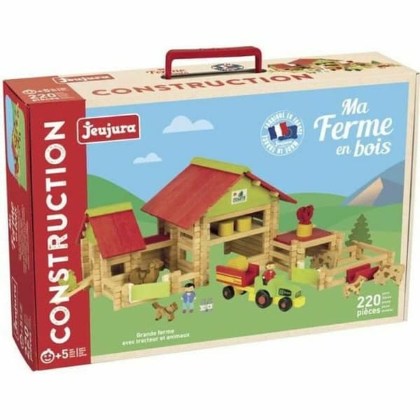 Playset Jeujura Large farm 220 Delar