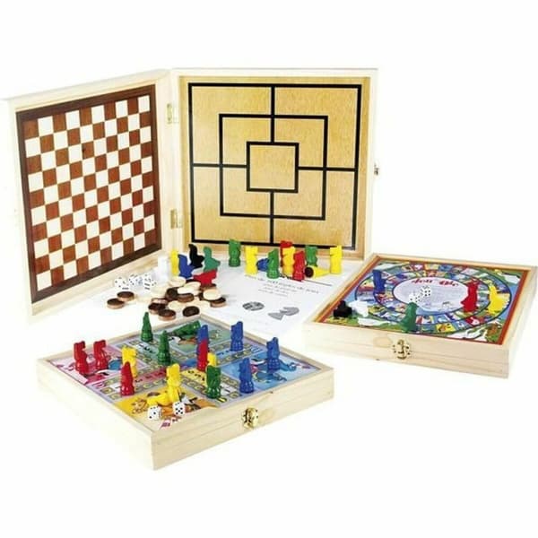 Sällskapsspel Wooden Box