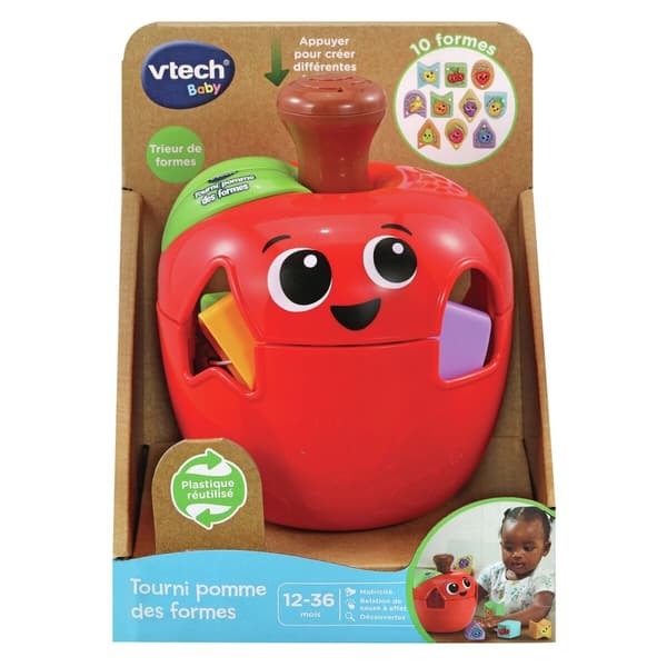 Interaktiv leksak för småbarn Vtech Baby Tourni Pomme Des Formes