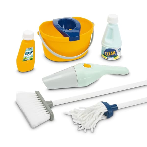 Rengörings & Lagrings-kit Ecoiffier Clean Home Leksaker 8 Delar