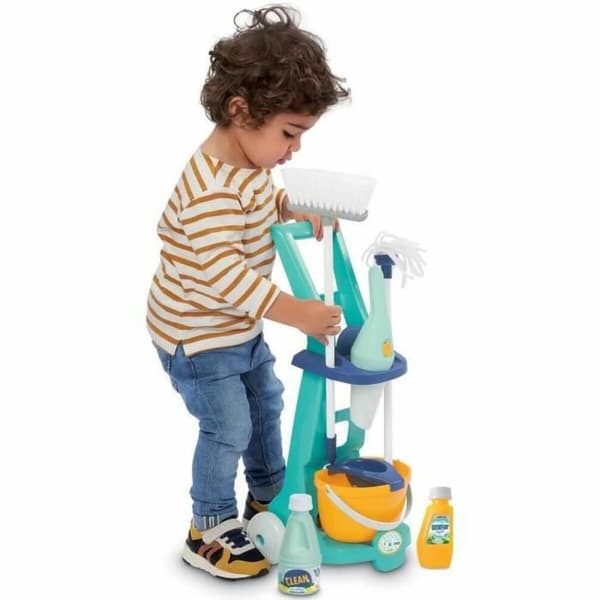 Rengörings & Lagrings-kit Ecoiffier Clean Home Leksaker 8 Delar