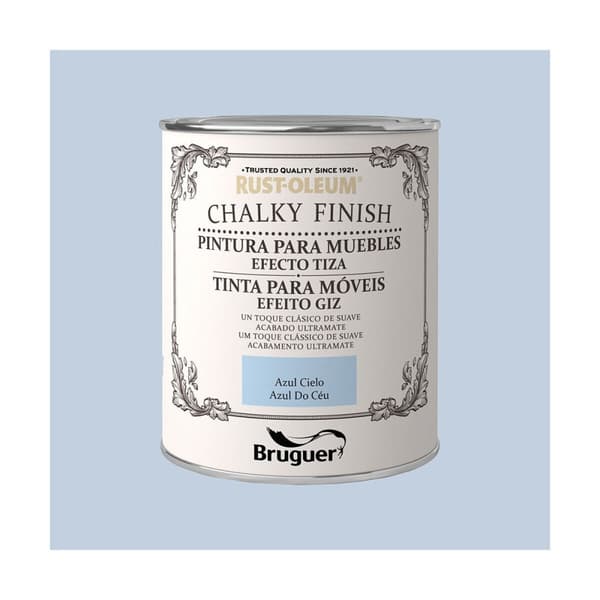 Måla Bruguer Rust-oleum Chalky Finish 5397549 Möbler Himmelsblå 750 ml
