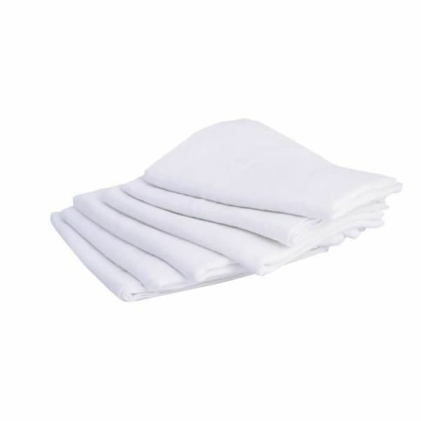 Muslin Domiva Vit 6 antal 70 x 70 cm