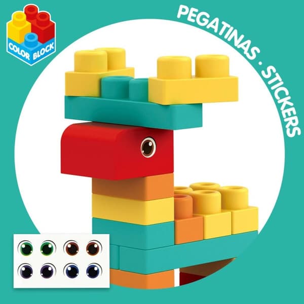 Byggsats Color Block 52 Delar (4 antal)