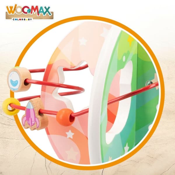 Aktivitetscentrum Woomax 2 antal 25,5 x 20,5 x 20 cm