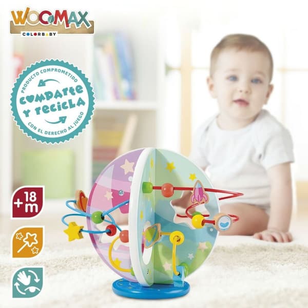 Aktivitetscentrum Woomax 2 antal 25,5 x 20,5 x 20 cm