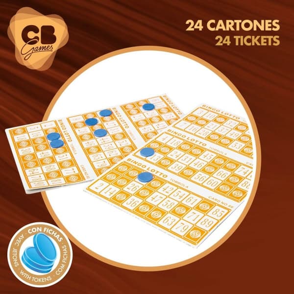 Bingo CB Games Trä Plast (2 antal)