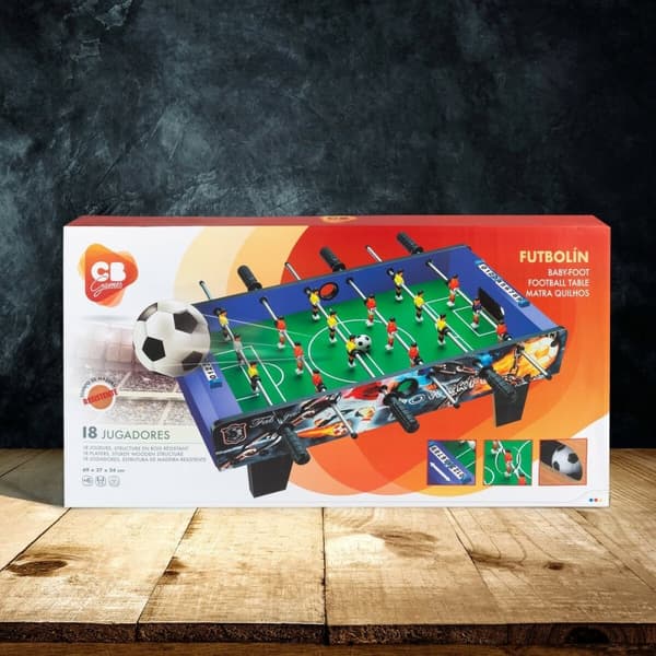 Bords-baby-foot CB Games 69 x 24 x 37 cm (2 antal)