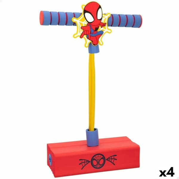 Pogobouncer Spider-Man 3D Röd Barn (4 antal)