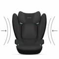 Miniatyrbild 6 av 6: Bilstol Cybex SOLUTION B I-FIX II (15-25 kg) III (22 - 36 kg) Svart