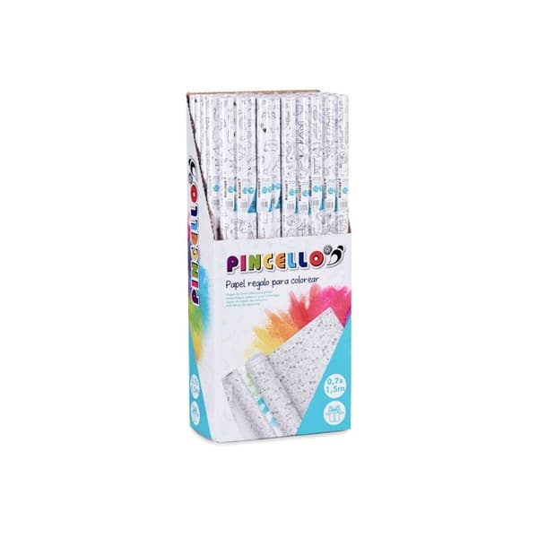 Presentpapper Pincello 80GR - COLOREAR Vit 70 x 150 cm (50 antal)