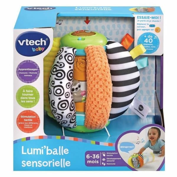 Utbildningsspel Vtech Baby LUMI'BALLE SENSORIELLE