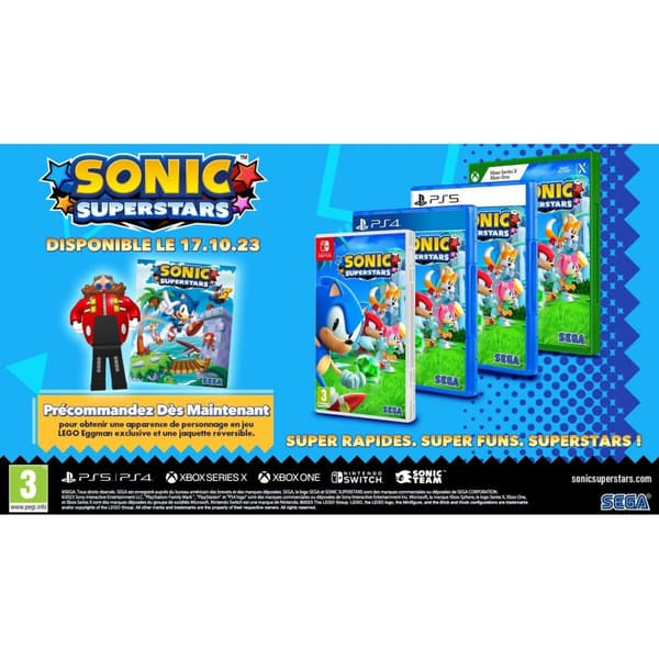 PlayStation 5 Videospel SEGA Sonic Superstars (FR)
