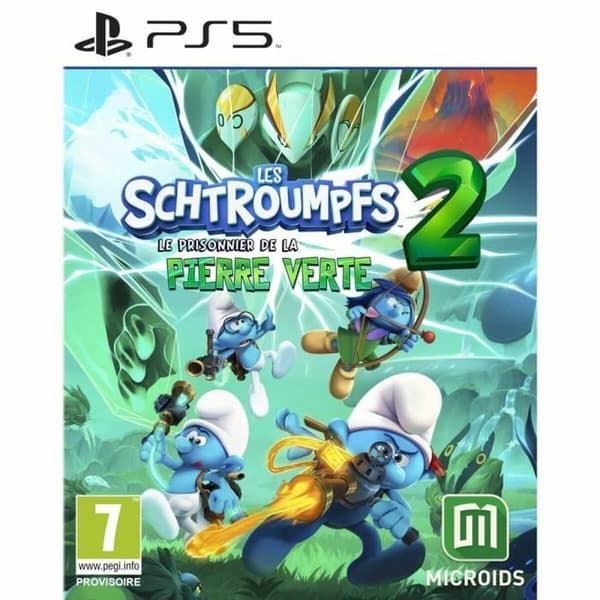 PlayStation 5 Videospel Microids The Smurfs 2 - The Prisoner of the Green Stone (FR)