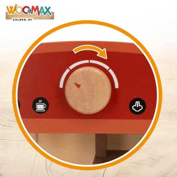Leksak kaffebryggare Woomax (4 antal)