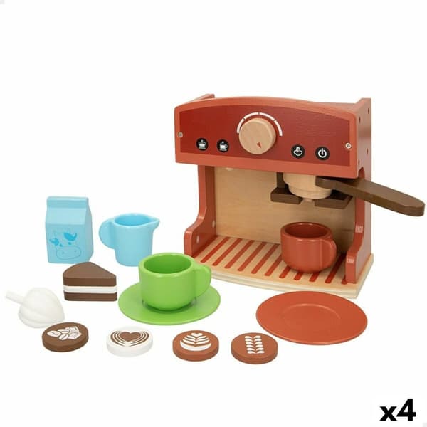 Leksak kaffebryggare Woomax (4 antal)