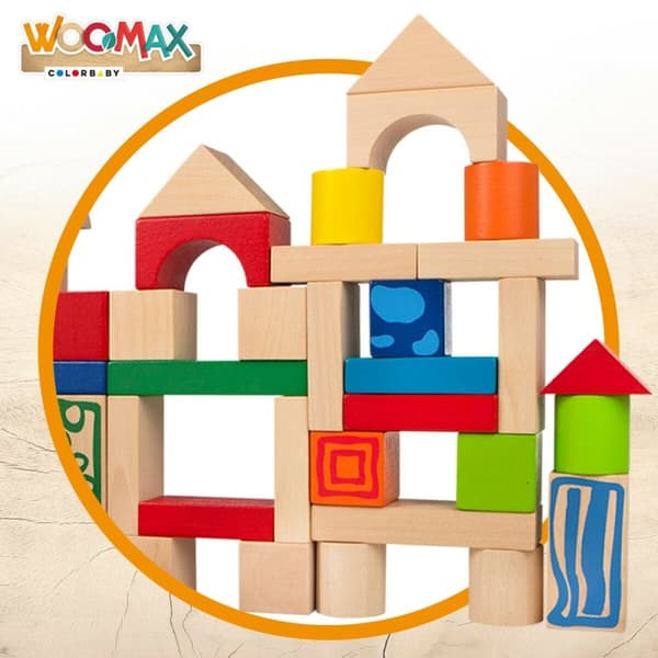 Byggsats Woomax 50 Delar (6 antal)