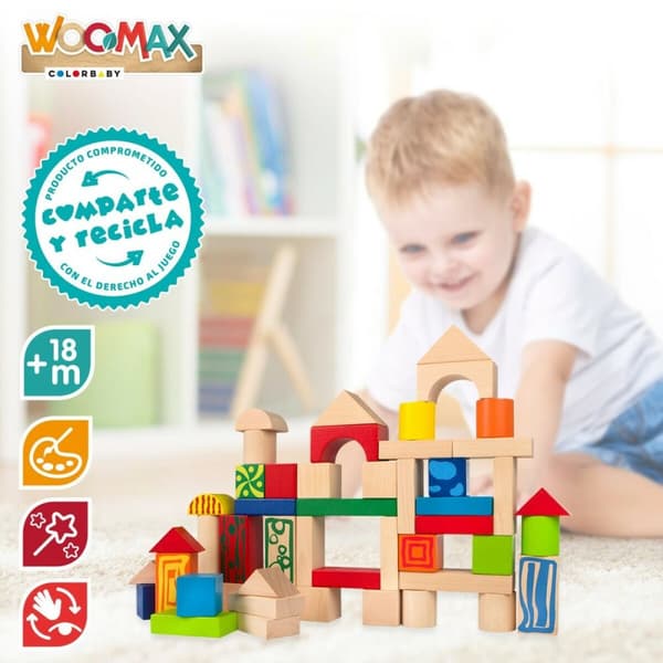 Byggsats Woomax 50 Delar (6 antal)