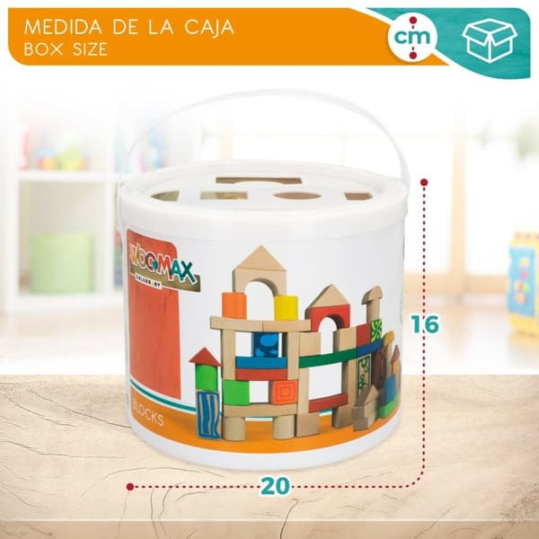 Byggsats Woomax 50 Delar (6 antal)