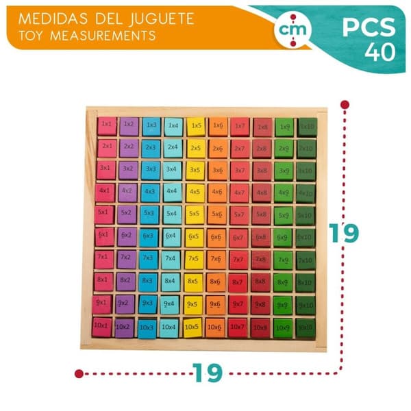 Skicklighetsspel Woomax 101 Delar 19 x 2 x 19 cm (6 antal)