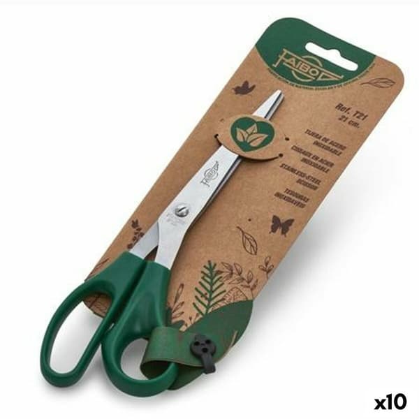 Sax Faibo Grön Rostfritt stål 21 cm (10 antal)