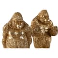 Miniatyrbild 2 av 4: Könyvtámasz Home ESPRIT Harts Gorilla 13 x 12,5 x 24 cm
