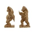 Miniatyrbild 1 av 4: Könyvtámasz Home ESPRIT Harts Gorilla 13 x 12,5 x 24 cm