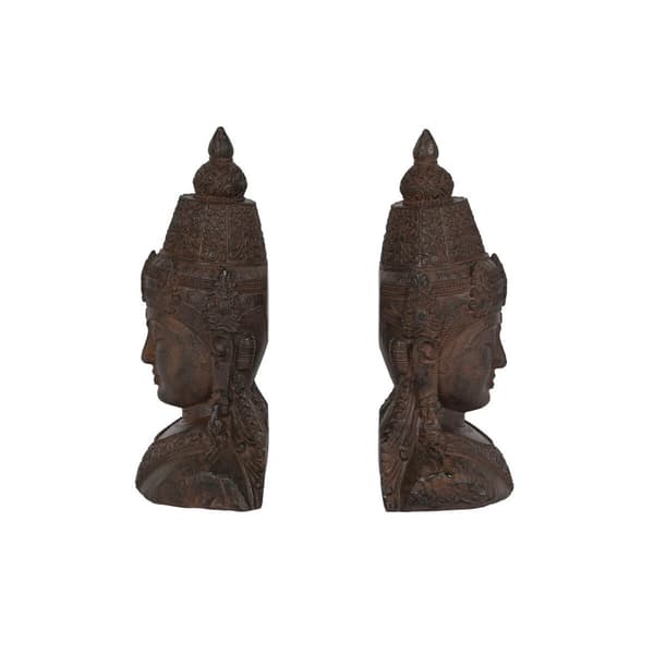 Könyvtámasz Home ESPRIT Harts Orientalisk 15 x 11 x 28 cm