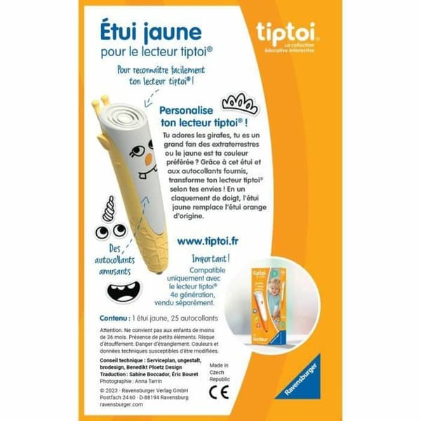 Utbildningsspel Ravensburger tiptoi® Etui jaune-4005556001842 (FR)