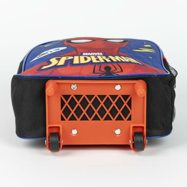 Skolväska med hjul Spider-Man Blå 10 x 30 x 25 cm