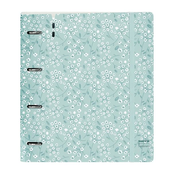 Ringpärm Safta Light blue flowers