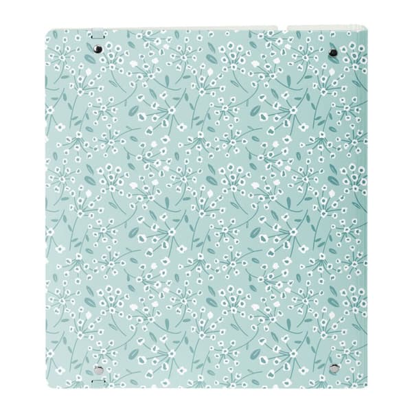 Ringpärm Safta Light blue flowers