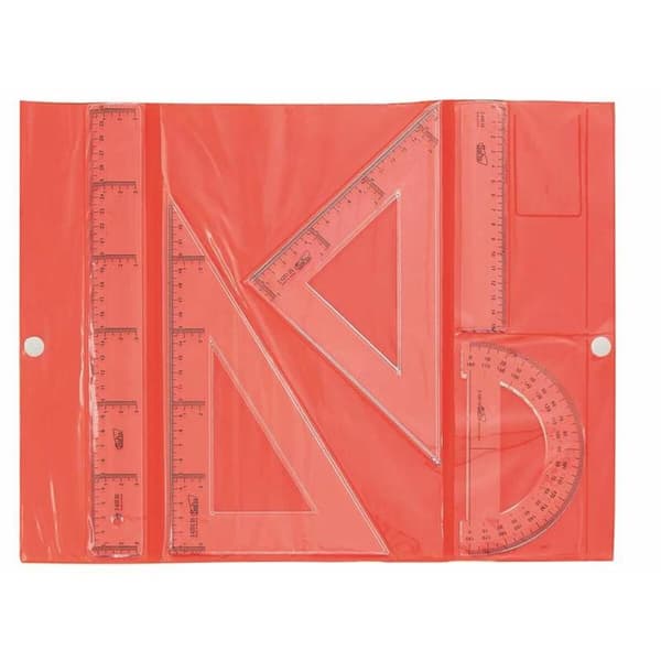 Ritningsset Safta 940001 Transparent (10 antal)