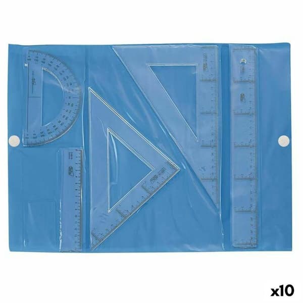 Ritningsset Safta 940001 Transparent (10 antal)