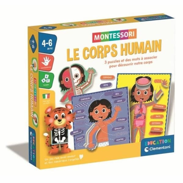 Utbildningsspel Clementoni Le Corps Humain (FR)