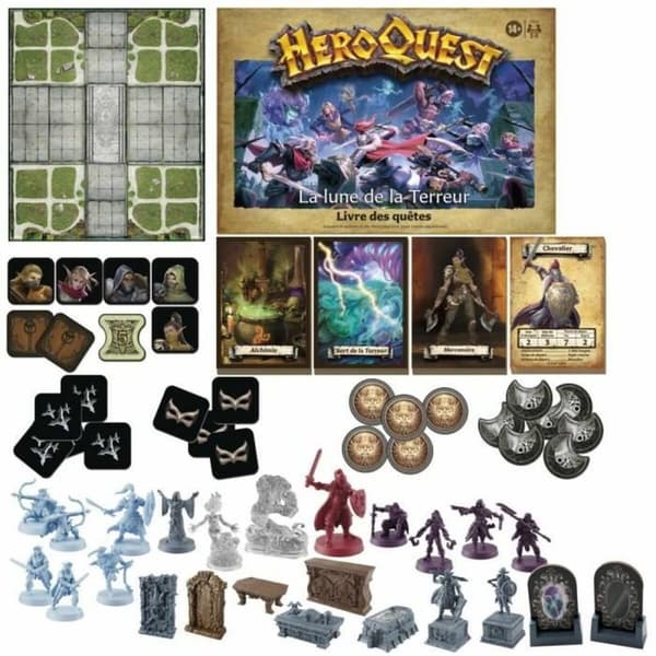Sällskapsspel Hasbro Hero Quest: La Lune de la Terreur (Expansion Pack) (FR)
