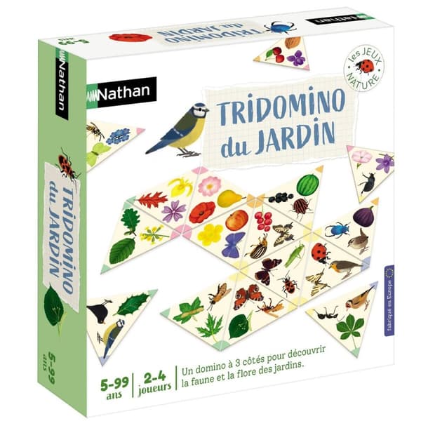 Sällskapsspel Nathan Tridomino Du Jardin (FR)
