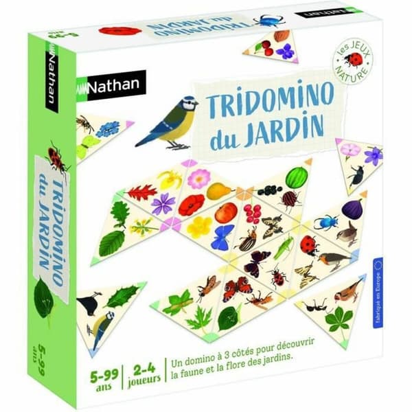 Sällskapsspel Nathan Tridomino Du Jardin (FR)