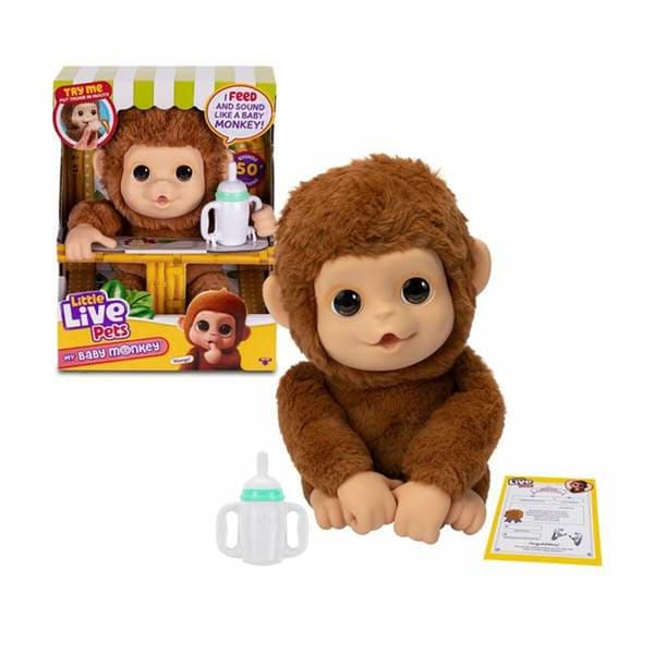 Interaktivt Husdjur Famosa My Baby Monkey Little Live Pets