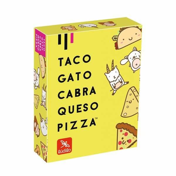 Utbildningsspel Lúdilo Taco, Gato, Cabra, Queso, Pizza