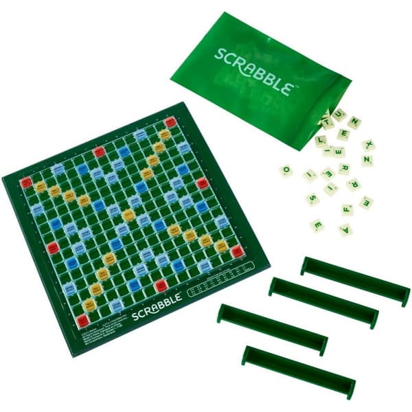 Sällskapsspel Mattel Scrabble Voyage (FR)